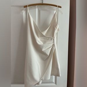 Creamy white white clubs beach dress